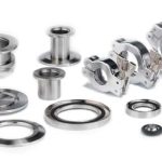 مجموعه اتصالات وکیوم KF شامل فلنج، کلمپ، سنترینگ رینگ و اورینگ - وکشاپ vacshop