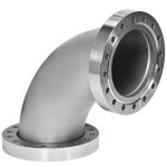 زانویی 90 درجه CF خلاء | زانویی وکیوم 90 درجه CF 90° Elbow - وکشاپ