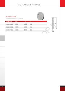 مشخصلت فنی blank-flanges-iso-k فلنج-کورکن- وکشاپ